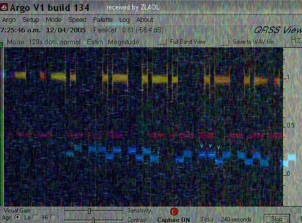 the overlaid screen grabs