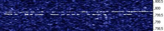 RU6LA's callsign coming through